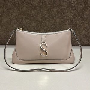 🔥🔥🔥Strathberry Borsa S Baguette Leather Shoulder Bag